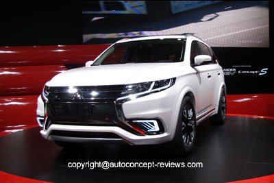 Mitsubishi Outlander Plug in Hybrid Concept S 